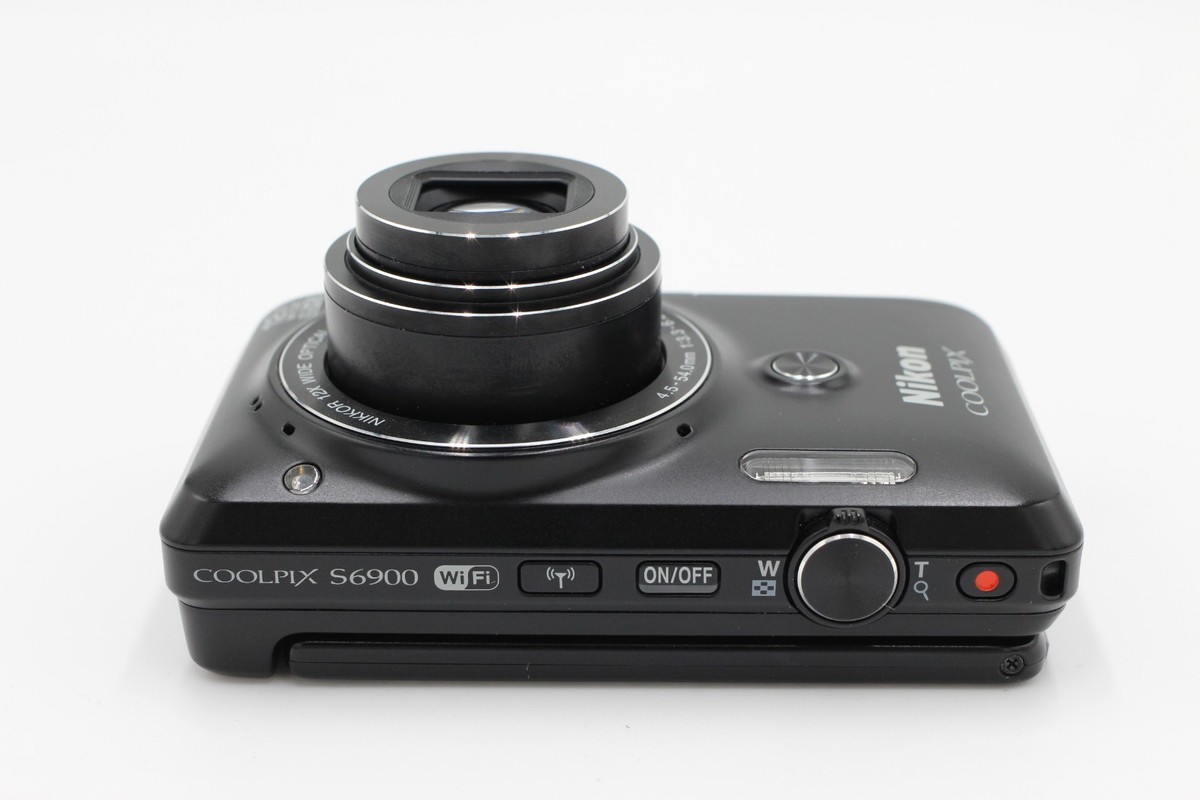 Nikon COOLPIX S6900❗️ブラック系❗️本体 1個❗️ジャンク品扱い❗️ N MINT ] Nikon COOLPIX S6900 16MP Digital Camera From JAPAN