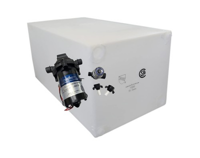 #ad #ad classAcustoms 55 Gallon RV Concession Fresh Water Holding Tank with 12 Volt... $256.13