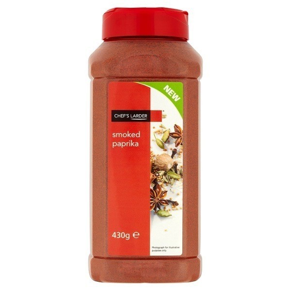 Chef's Larder Smoked Paprika-Marinade Rubs On-Seasoning Pepper Spice- 430g