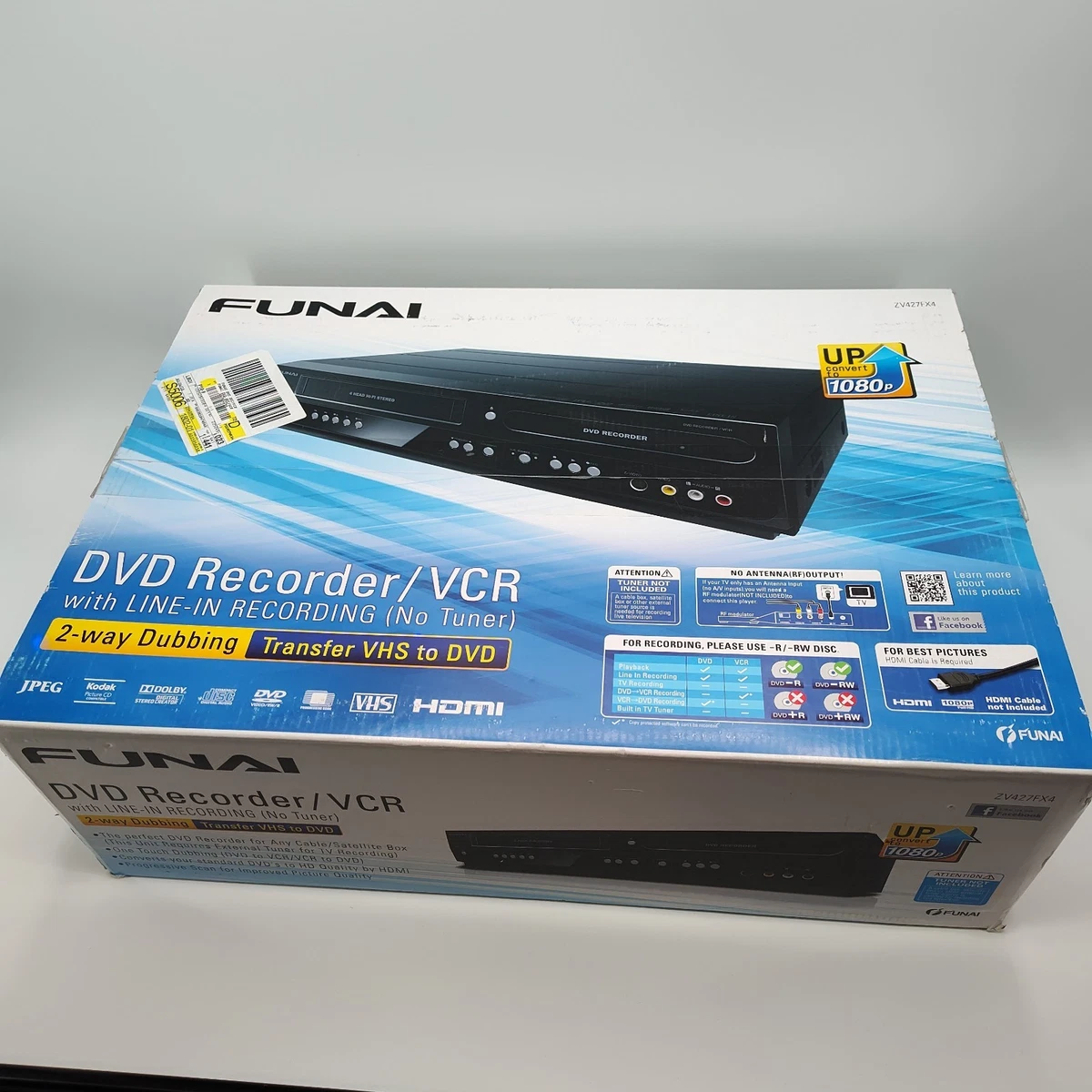 Funai VCR DVD & Blu-ray Players for sale | eBay