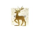 Christmas Reindeer Napkin Stand – Plastic Festive Napkin Holder Table Decor
