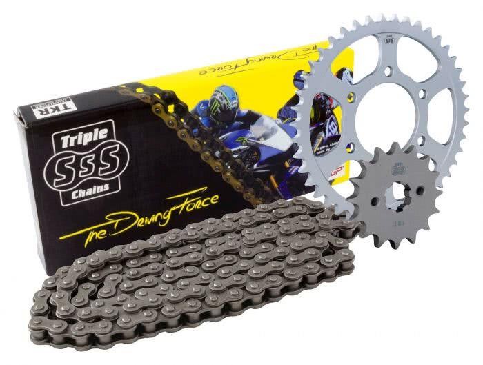 Triple-S Yamaha XSR700 XTribute 2018 O-Ring Motorcycle Chain & Sprocket Kit
