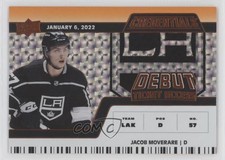 2022 Credentials Debut Ticket Access Horizontal Orange /149 Jacob Moverare 19cz