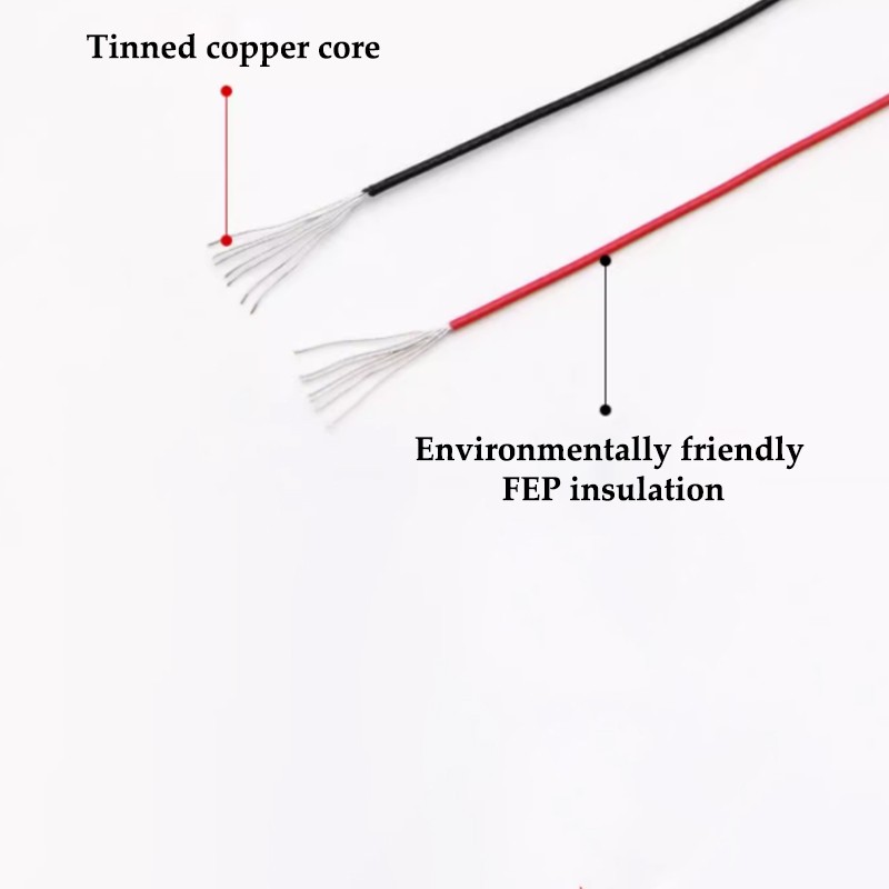 UL10064 Ultra-Fine Wire Electronic High Temp Hook Up Wire Dia 0,0049mm²~0,14mm²