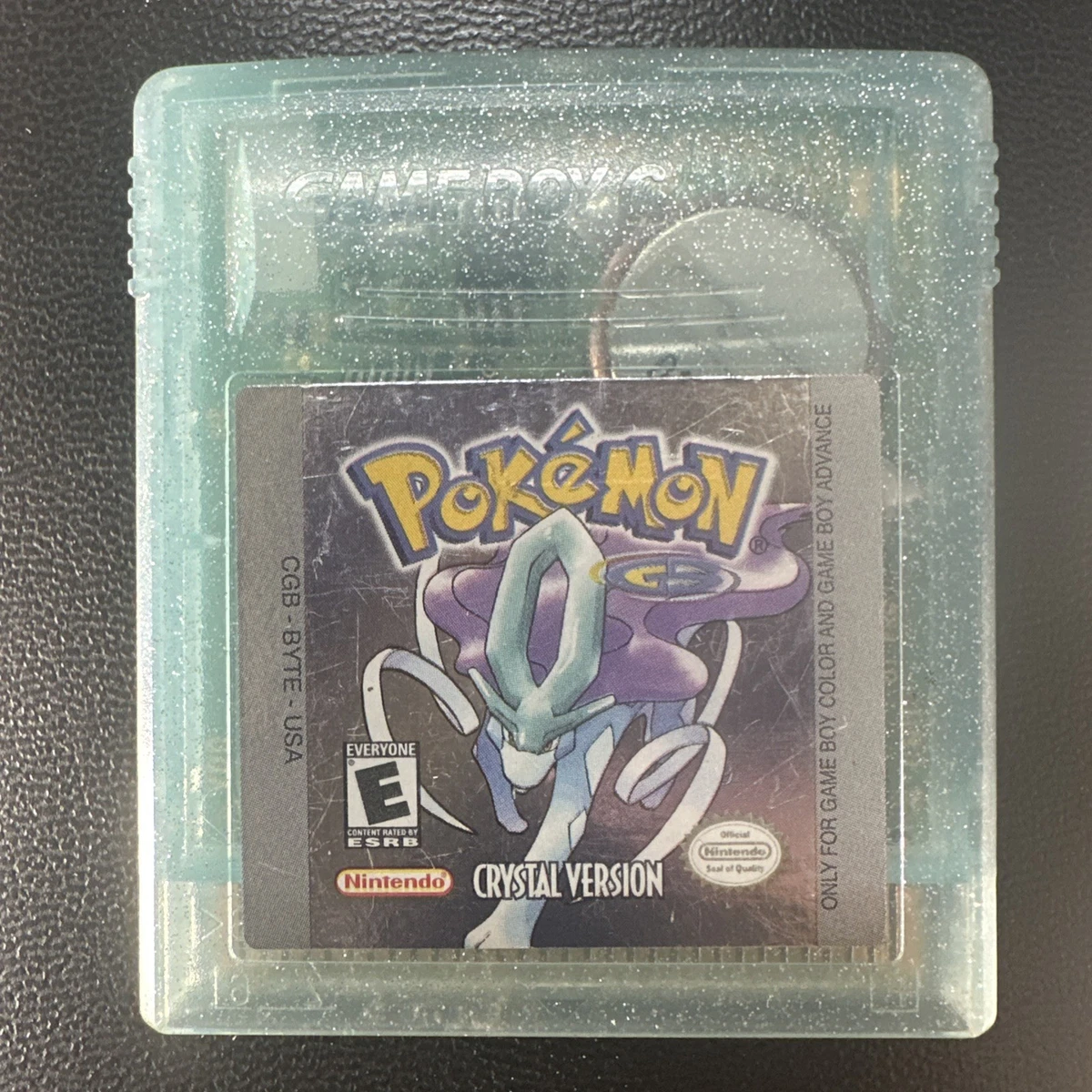 Nintendo Game Boy Advance - Pokémon Crystal Glacier Console  Nintendo Gameboy Advance Pokemon Crystal US Version Video Game Tested EUC main image 2