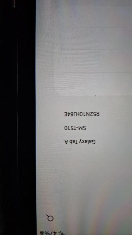 Samsung Galaxy Tab серый с синим чехлом - Изображение 4 из 4