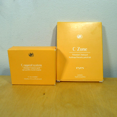 Serious Skincare C Appeal System Micro Peel 3 Step No Wrinkle + C Zone eyes