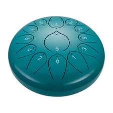 Rain Drum for Outside Garden, Carbon Steel Tongue Drum Rain Chime 13 Notes Drum