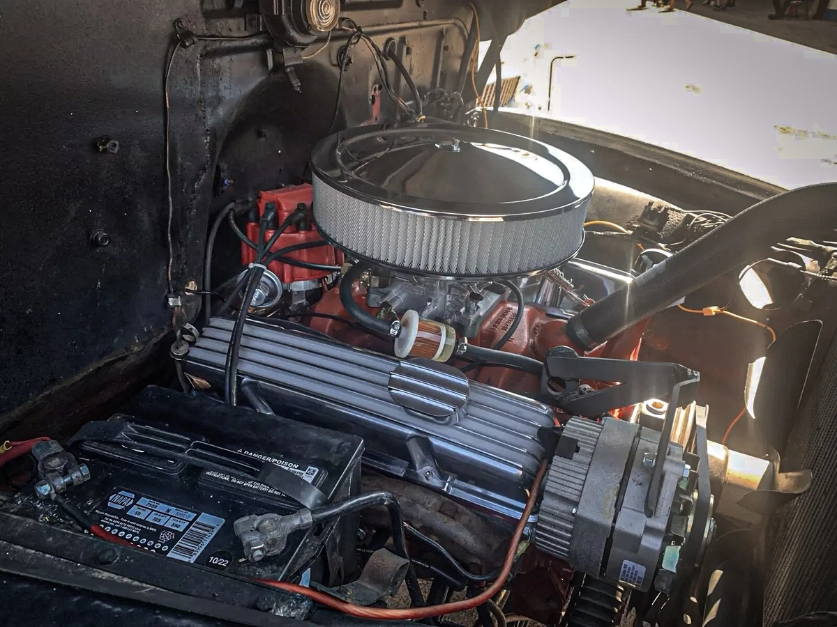 GM 350 cubic-inch V-8 engine