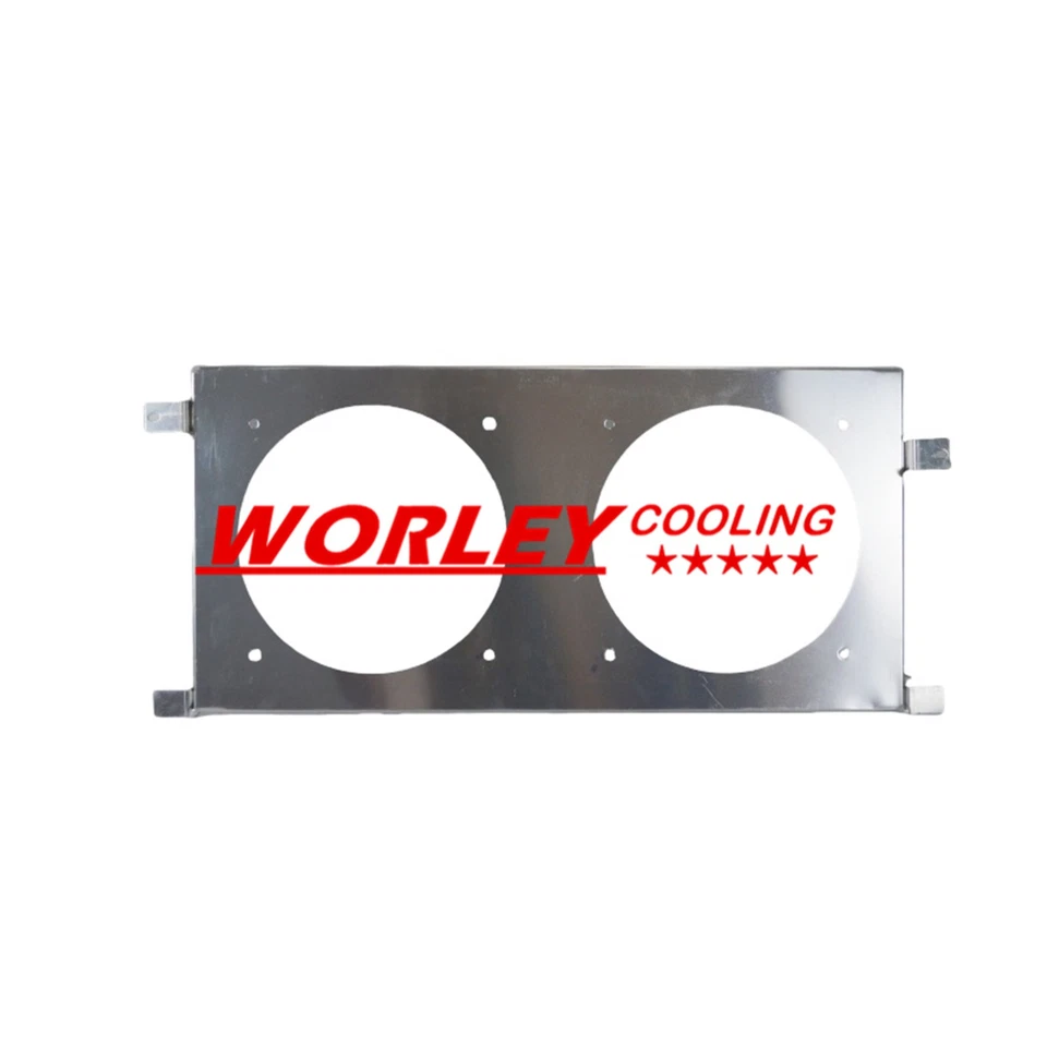 Aluminum Shroud and fan For Cadillac Seville SLS STS V8 4.6L 1998 1999 2000 new - Image 3 of 4