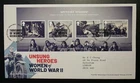 GB stamps QEII Unsung Heroes, Women of WWII miniature sheet 2022 SG MS4671 FDC