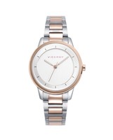 Viceroy Damenarmbanduhr Ip Rosa Mit WeißEm Zifferblatt 401230-06