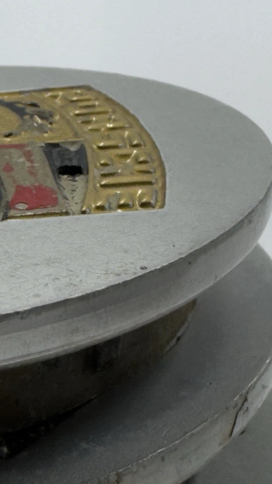 PORSCHE 911 944 928 968 924s Boxster Cayman Tapas centrales de rueda metálicas NO ZUCHS Foto 3 de 4