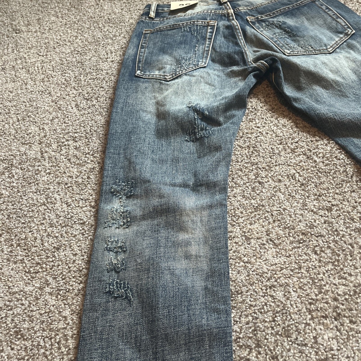 MNML Distressed Chain Jeans Mens 29 New With Tags 28 X 30 | eBay MNML Distressed Chain Jeans Mens 29 New With Tags 28 X 30 | eBay