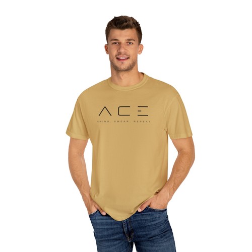 Camiseta unisex teñida con prendas, elegante camiseta informal, perfecta para regalar - Imagen 4 de 41