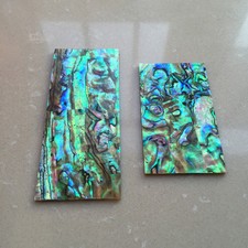 Thick 1.5mm 0.059" Natural Paua Abalone Flat Shell Blank Slab Inlay Material-1