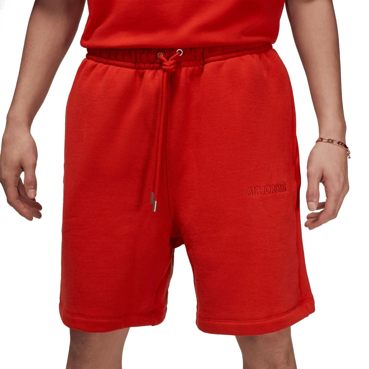 Rexcyril Pantaloncini Sportivi Uomo: Leggeri, Traspiranti, Con Tasche E Coulisse - Rosso, Taglia M (Equivalente A L US)