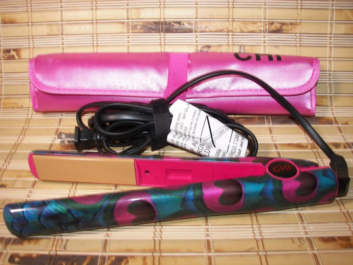 Chi pink peacock hair clearance straightener