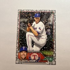 2023 Topps Holiday - Metallic #H197 Jacob deGrom