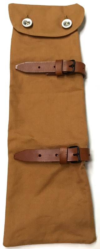 WWI GERMAN  M1893 ZELT ZELTBAHN REDISH BROWN POLE CARRY BAG