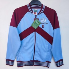 West Ham 1980 Score Draw Wembley FA Cup Football Jacket | Men's Medium