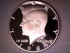 1985 S 50C Proof Kennedy Half Dollar **FREE SHIPPING**