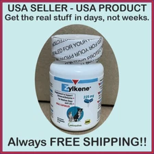 Vetoquinol Zylkene 225mg Calming Aid for medium dogs 30 Capsules Free Shipping!