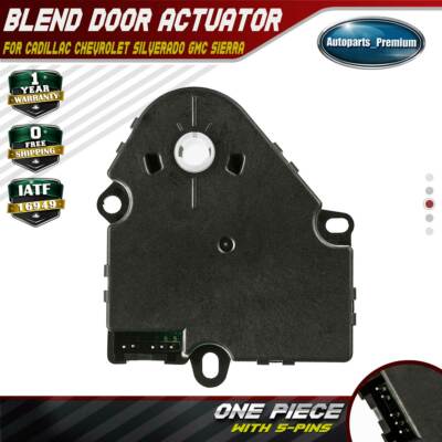 HVAC Blend Air Door Actuator for Chevrolet Silverado Sierra Cadillac GMC