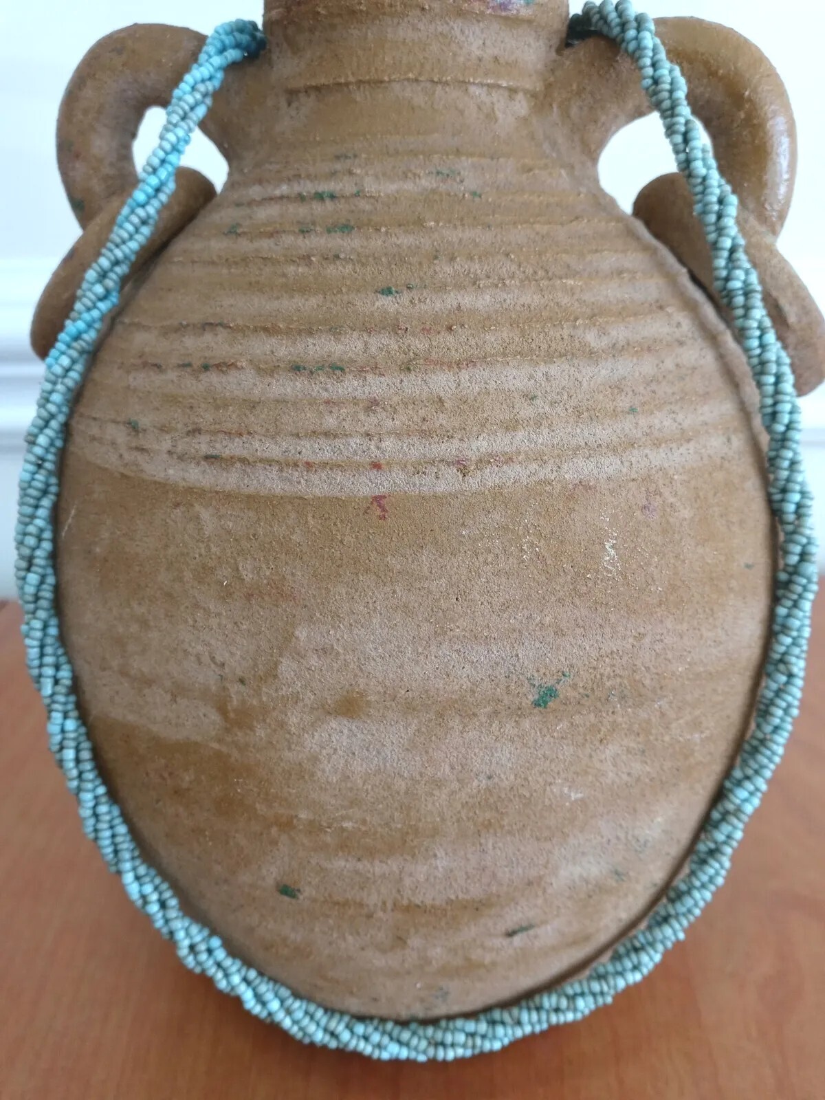 Natural Turquoise Tiny Beads Stranded Necklace 23… - image 3