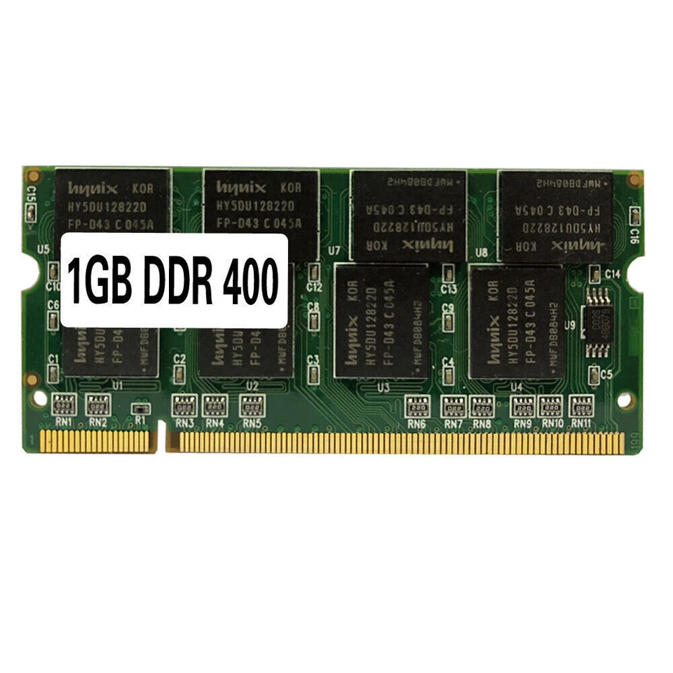 1GB DDR1 400Mhz PC3200 For Kingston Laptop Memory SODIMM SDRAM 200Pin DL - Image 2 of 4