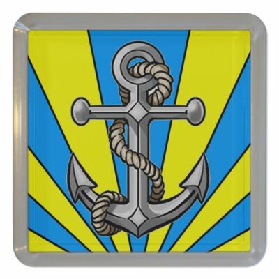 Anker Kunststoff Teeuntersetzer Bierdeckel Kunststoff (95 mm x 95 mm)