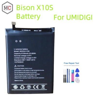 NEW high quality eplacement Battery for UMIDIGI BISON X10S Smart Cell Phone