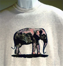 Elephant In Pink   -   T-Shirt   -   Multiple  Sizes