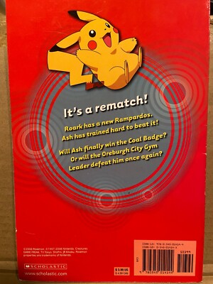2008 Pokemon Diamond & Pearl Coal Badge Battle Scholastic Book