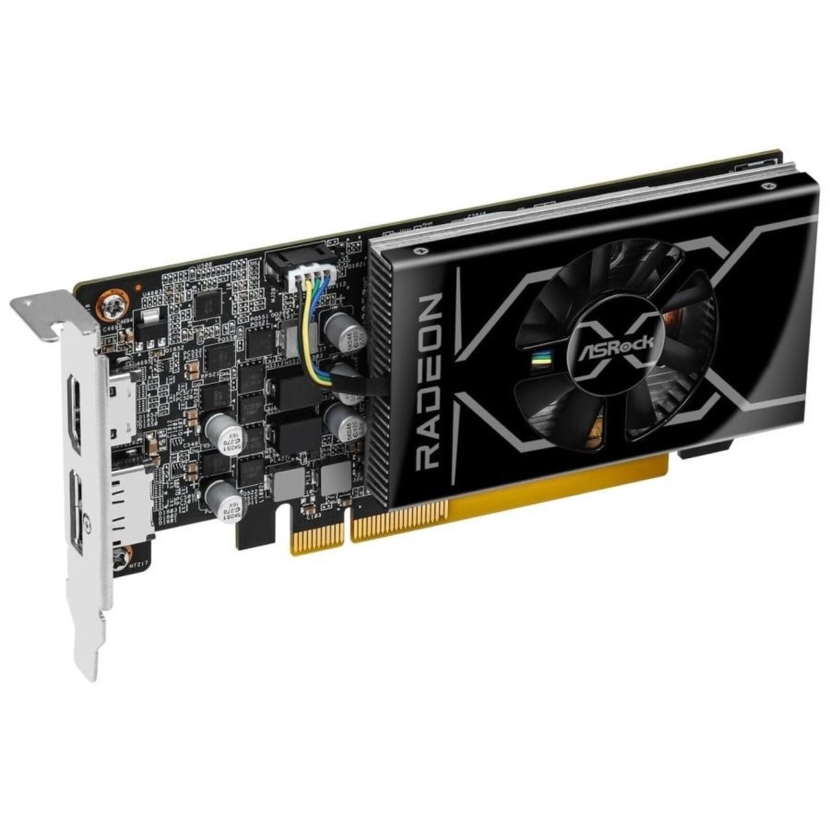 New ASRock AMD Radeon RX 6400 Low Profile 4GB Graphics Card GDDR6