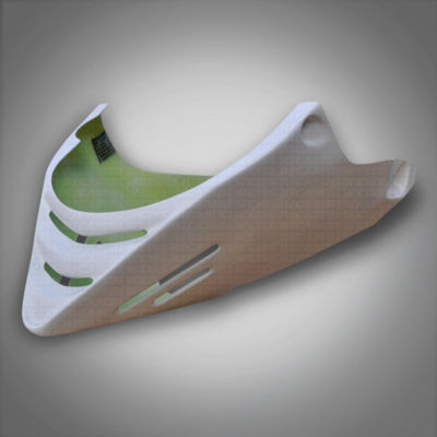 USDR403 YAMAHA FAZER FZ6 04-06 Belly Pan Lower Fairing Panel Fiberglass