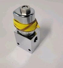 LOWRIDER HYDRAULICS DUMP CHROME 24V HI PERFORMANCE 3/8  NPT  BRAND NEW 