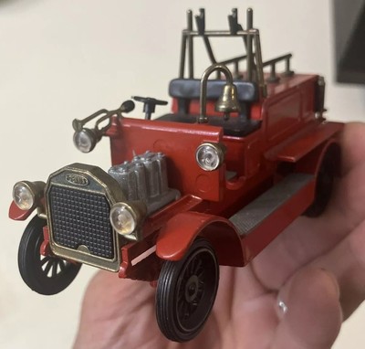Vintage Conrad Fire Truck, 1:43 Scale Diecast Model 1025 London Brigade, Germany