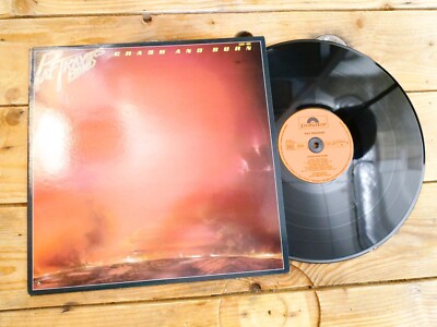 PAT TRAVERS CRASH AND BURN LP 33T VINYL EX COVER EX ORIGINAL 1980