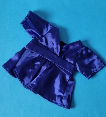 Build A Bear Prinsess Blue Navy Dress Rare Retired Poor Condition 