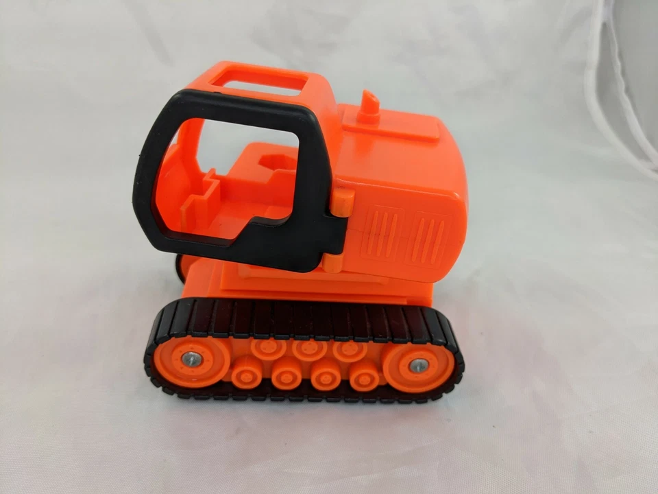 Vehículo de construcción Fisher Price Trio 4,25 pulgadas naranja 2001 Foto 3 de 4