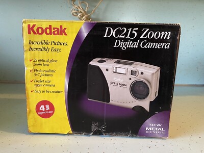 Kodak DC215 Zoom デジタルカメラ　 【未開封】 Kodak DC215 1MP Compact Digital Camera Works Tested w/ 2x