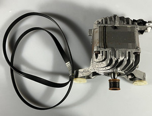 Bosch WAS2874W Waschmaschine Motor /Antriebsmotor + Riemen 9000575195  #1743-9