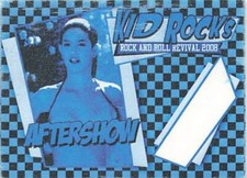 Kid Rock Backstage Pass 2008 Checkered Blue Aftershow Pass Variant