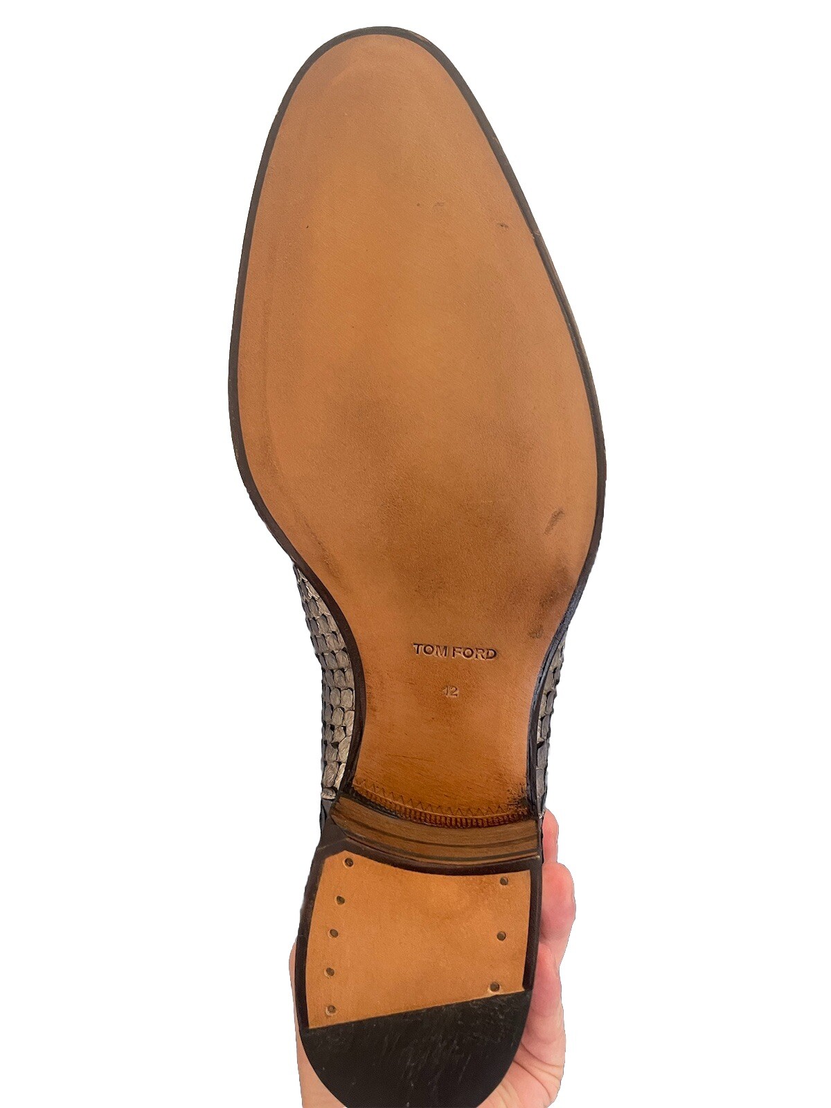Tom Ford Python Skin Chelsea Boots RRP£3500 image 7