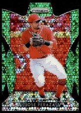 2019 Panini Prizm Lime Green Donut Jose Peraza /199 Reds #249 *Noles2148*