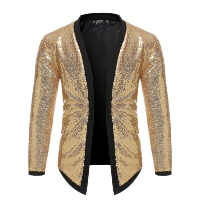 sequin long cardigan