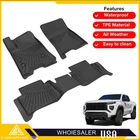 3D Molded Floor Mats For 2023-2026 Chevy Colorado/GMC Canyon All Weather Liners