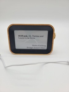 Author Literary Quote Clock Volume 1