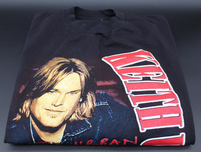 Vintage Keith Urban Be Here Tour Double Sided Concert Shirt ~ No Tag